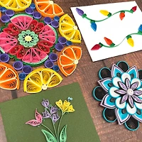 Quilled Creations™ 1/8" Rainbow Mix Quilling Paper