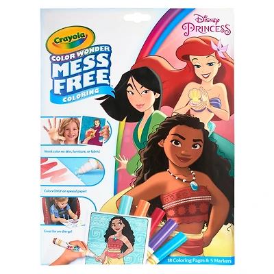 Crayola® Color Wonder™ Mess Free™ Coloring Pad & Markers, ©Disney Princess
