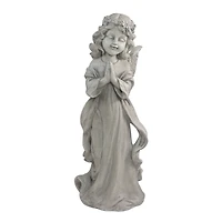21" Angel in Prayer Outdoor Garden Planter Statue