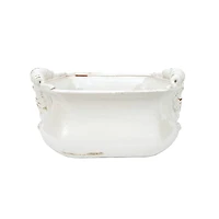 Hello Honey® 16" White Terracotta Cache Pot