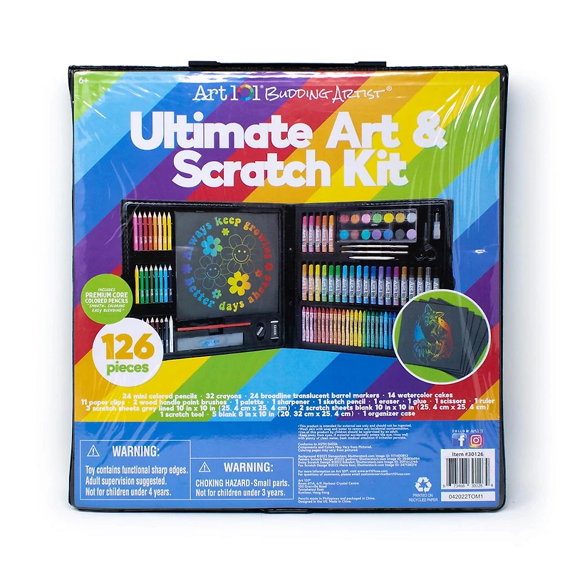 Art 101 Ultimate Art & Scratch Kit