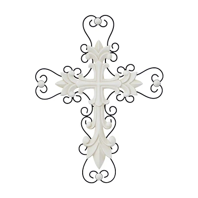 White Traditional Crosses, 18" x 1" x 24"
