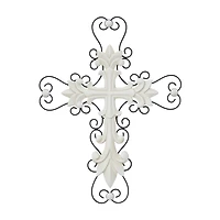 White Traditional Crosses, 18" x 1" x 24"