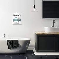 Stupell Industries Toilet Paper Delivery Truck Canvas Wall Art