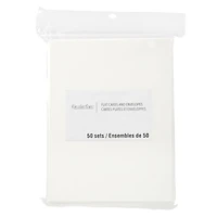 Ivory Flat Cards & Envelopes by Recollections™, 5" x 7"