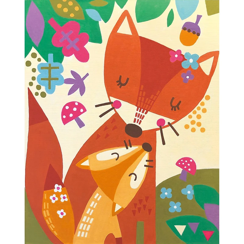 PaintWorks™ Mama Fox Paint by Number Kit