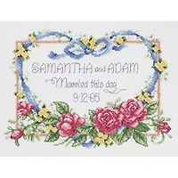Janlynn® Married This Day Counted Cross Stitch Kit