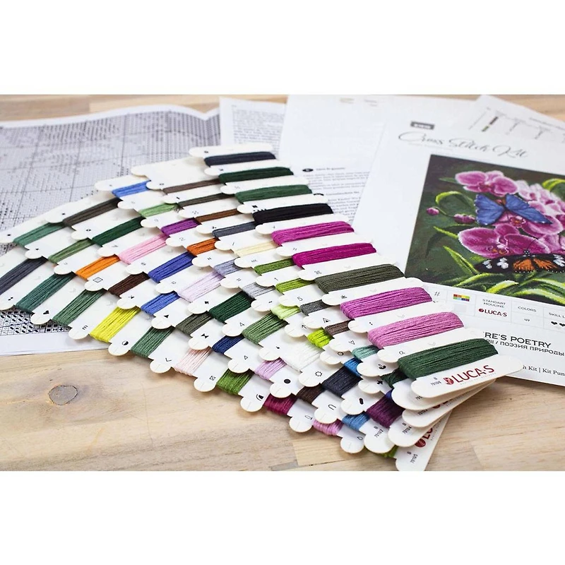 Luca-s Nature’S Poetry Counted Cross Stitch Kit