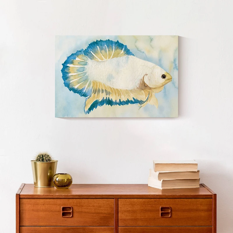 Fish 18" x 12' Canvas Wall Art
