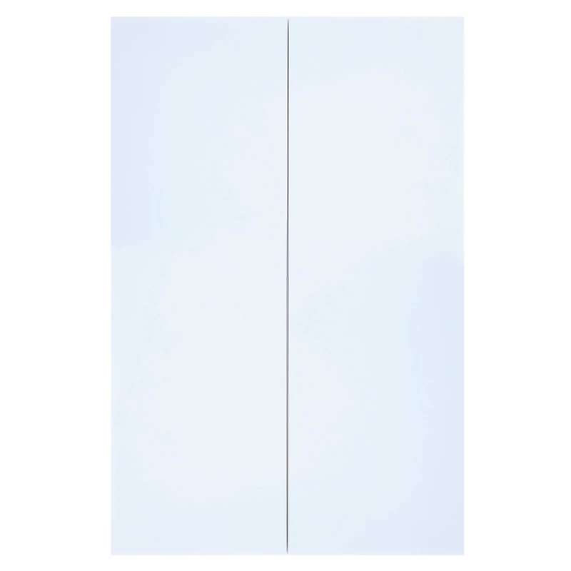 White Guide-Line 18" x 24" Foam Tri-Fold Display Board