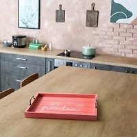 Elegant Designs™ 15.5" Freedom Serving Tray with Handles