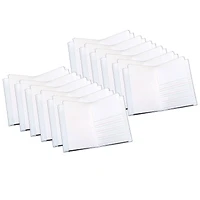 Ashley Productions Hardcover Blank Book Primary Lined, 6" x 8" Portrait, White, Pack of 12