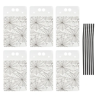 Spiderweb Drink Pouches, 6ct. by Celebrate It™