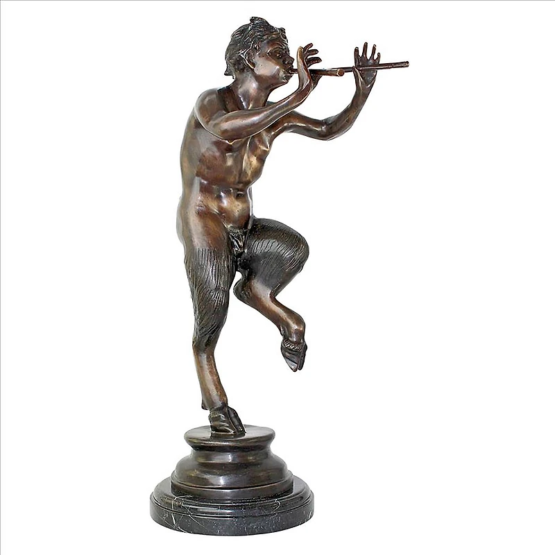 Design Toscano 27" Pan Greek God of the Forest Sculpture