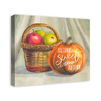 Autumn Sweet Autumn Canvas Wall Art