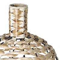 American Art Decor Turtle Grass Basket - 13.78" x 24.02"