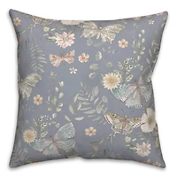 Butterflies Throw Pillow