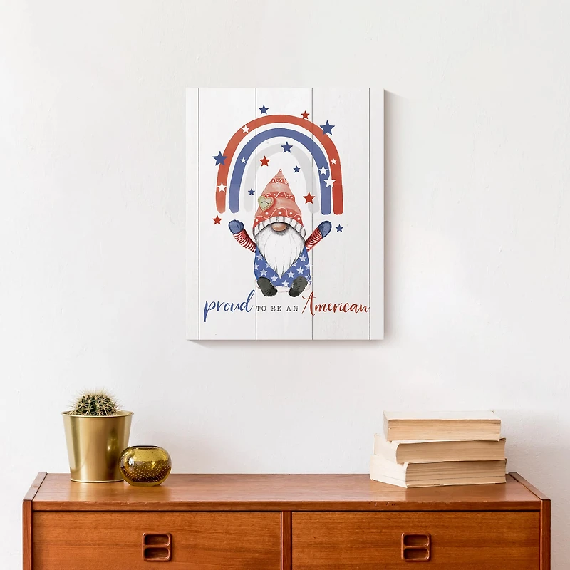 Proud to be an American Canvas Wall Art