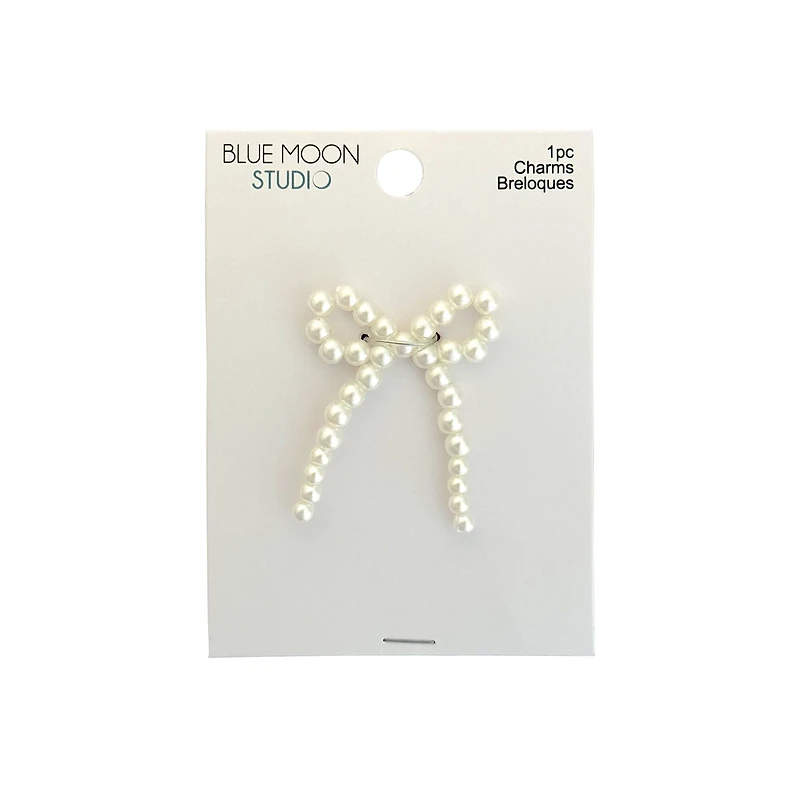 Blue Moon Studio™ Beaded Bow Charm