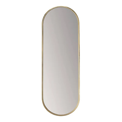 Habitat Penelope 60" Golden Oval Linear Wall Mirror