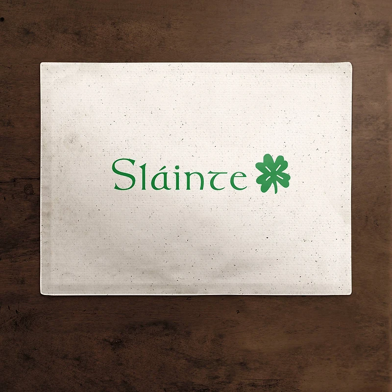 Slainte 14" x 18" Cotton Twill Placemat