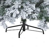 8ft. Pre-Lit Vermont Mixed Pine Artificial Christmas Tree, Clear LED Lights