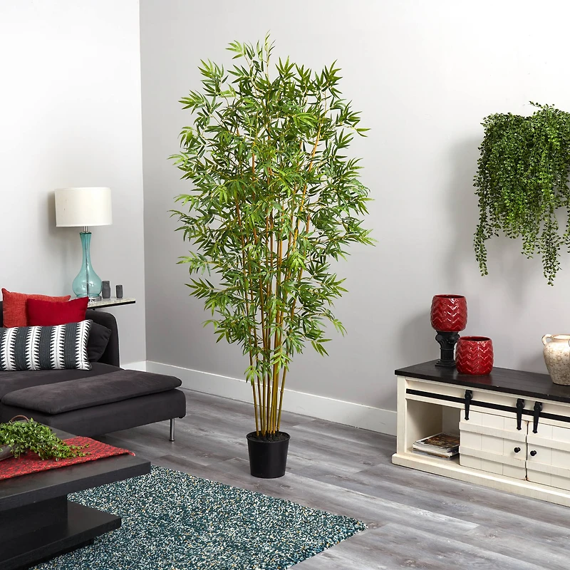 6ft. Potted Mini Bamboo Silk Tree