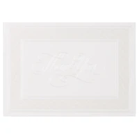 JAM Paper Pearl Border Thank You Cards & Kraft Envelopes, 25ct.