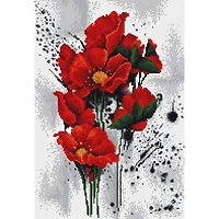 Luca-s The Poppies Counted Cross-Stitch Kit