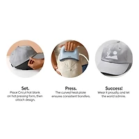 Cricut® Gray Ball Cap Blank, 3ct.