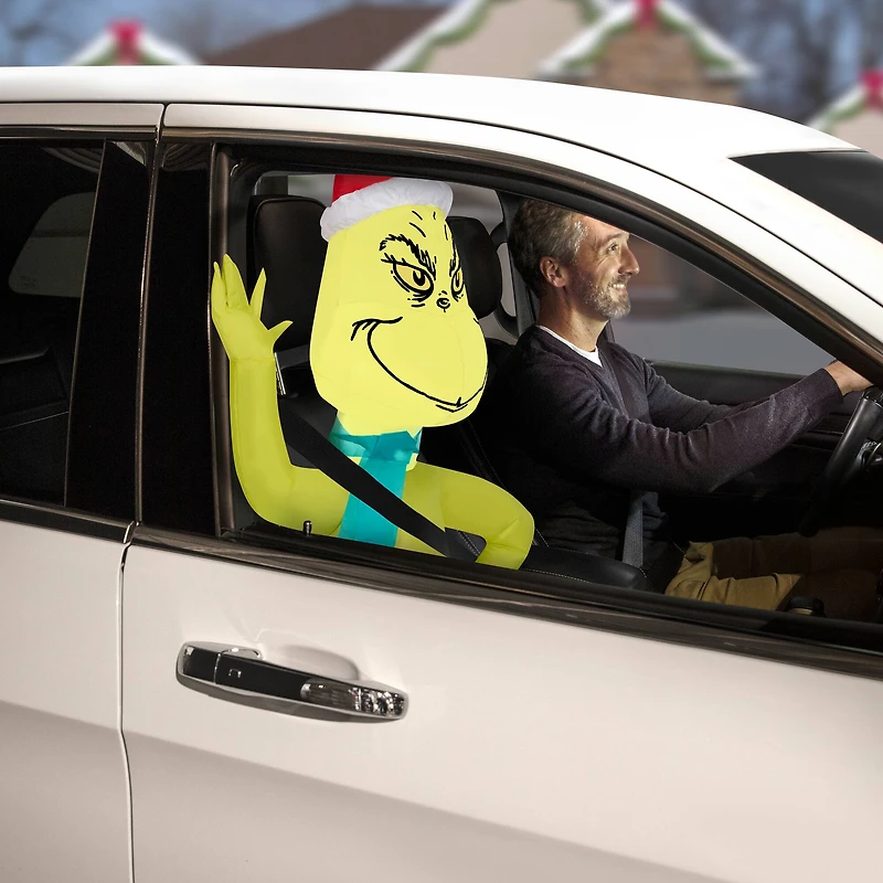 CarBuddy® 3.5ft. Inflatable Christmas Grinch