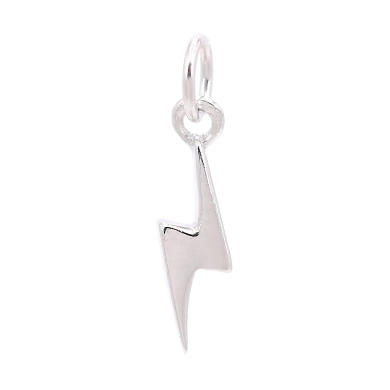 Sterling Silver Bolt Icon Charm by Bead Landing™