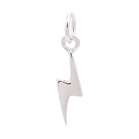 Sterling Silver Bolt Icon Charm by Bead Landing™
