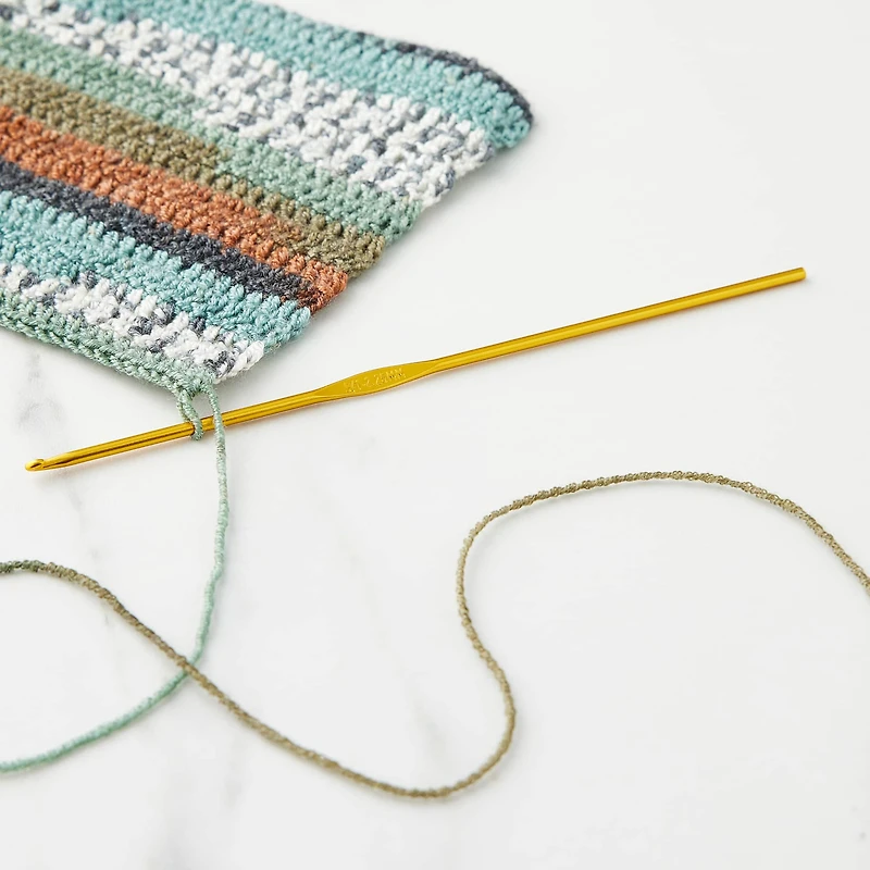 Anodized Aluminum Crochet Hook by Loops & Threads