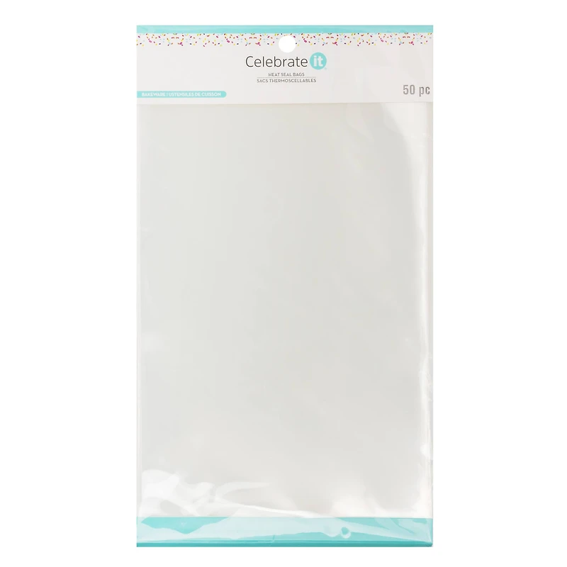 Heat Seal  6" x 10" Bags by Celebrate It®, 50ct.