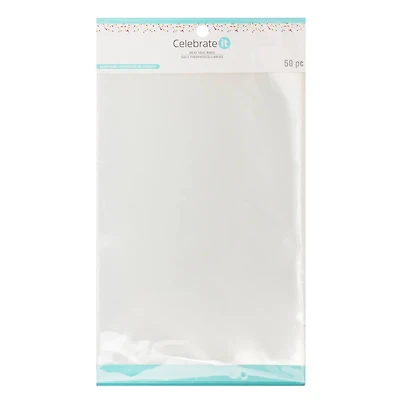Heat Seal  6" x 10" Bags by Celebrate It®, 50ct.