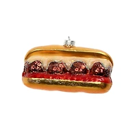 4.5" Sandwich Glass Ornament by Ashland®