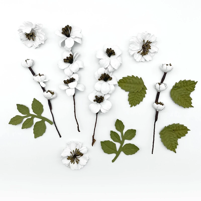 49 And Market Wildflowers Salt Paper Flowers