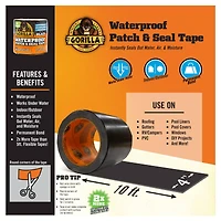 Gorilla® Waterproof Patch & Seal Tape