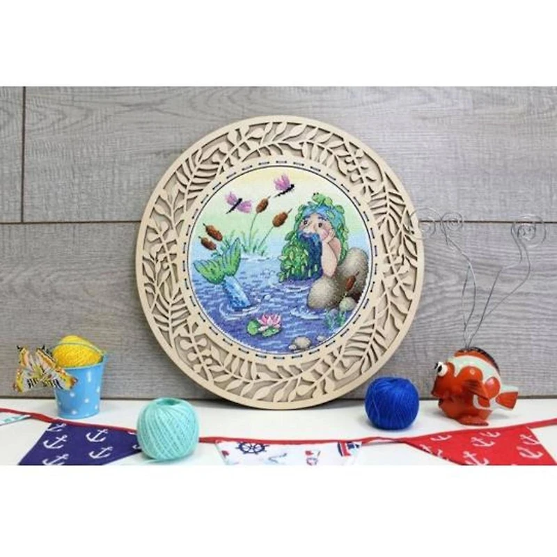 Frame Herb Wreath Large