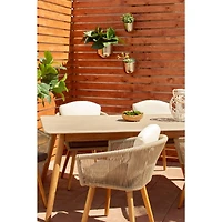 Black Metal Contemporary Hanging Planter Set