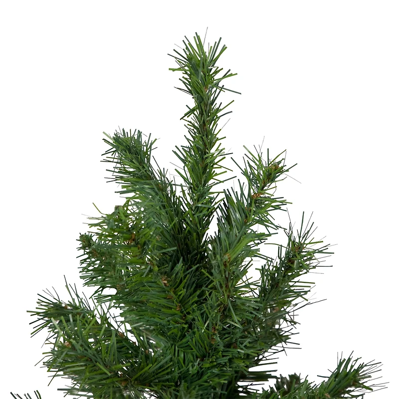 4ft. Unlit Virginia Pine Walkway Slim Artificial Potted Christmas Tree
