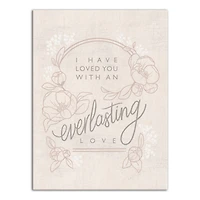 Everlasting Love 12" x 16" Canvas Wall Art