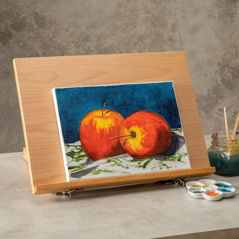 Adjustable Flat Surface Wood Table Easel by Artist's Loft®