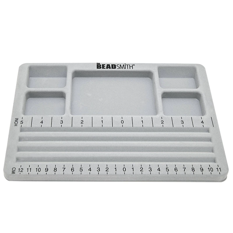 The Beadsmith® Travelers Bead Board With Lid, 7.75" x 11.25"