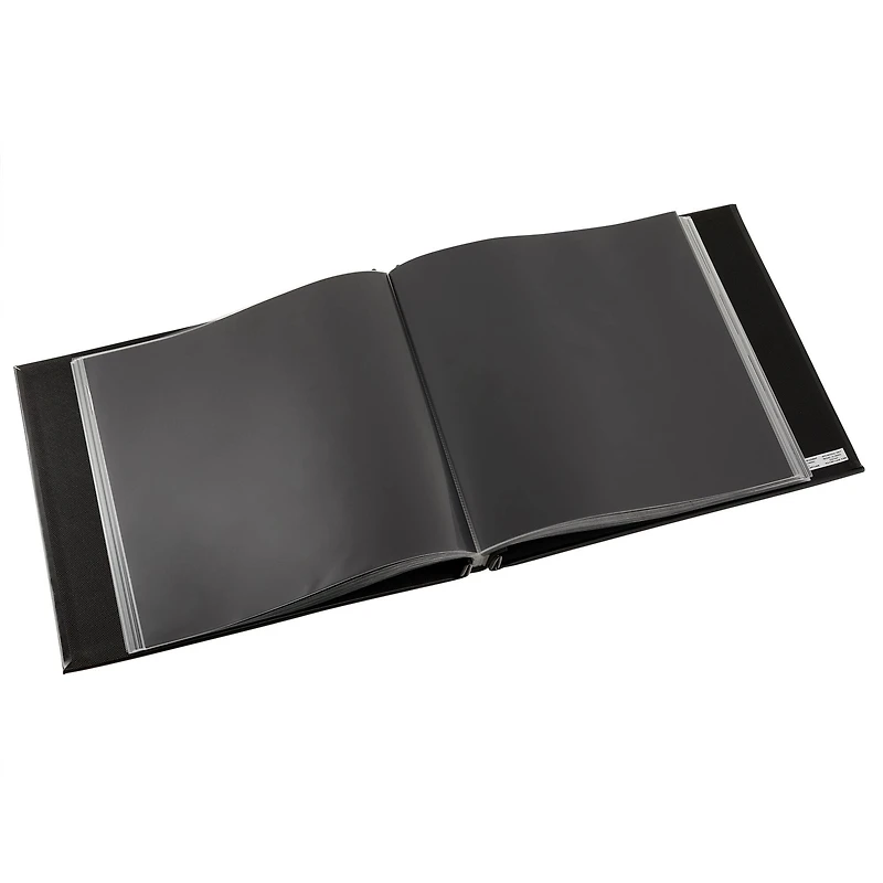 Black Mega Faux Leather Scrapbook  by Recollections®