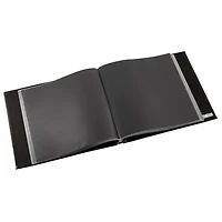 Black Mega Faux Leather Scrapbook  by Recollections®