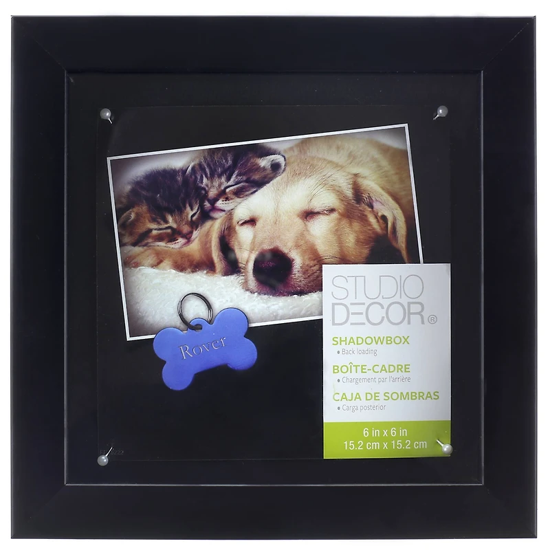12 Pack: Black 6" x 6" Shadow Box by Studio Décor®