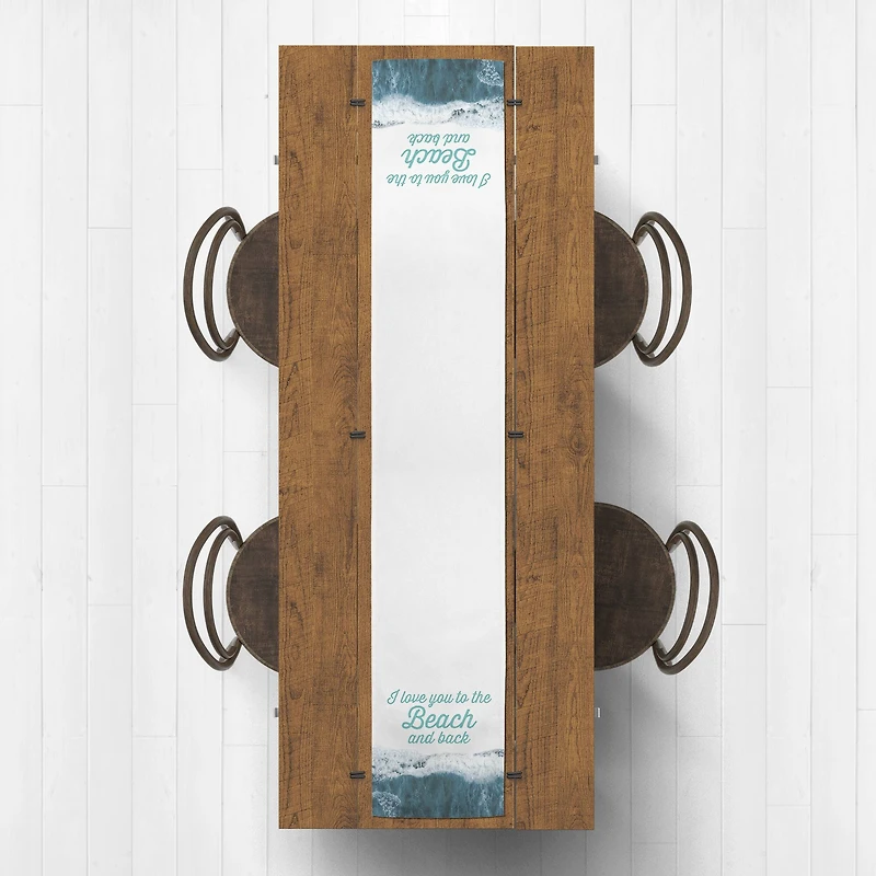 To The Beach And Back Indoor/Outdoor Table Runner