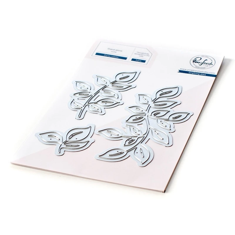 Pinkfresh Studio Curvy Leaves Die Set